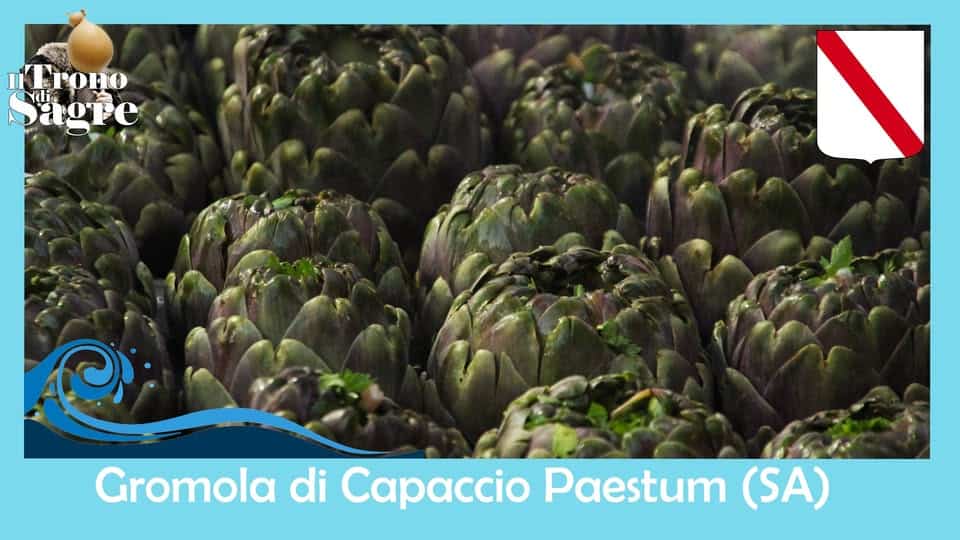 Festa del Carciofo di Paestum IGP – Capaccio Paestum (SA) Potrebbe essere un'immagine raffigurante testo