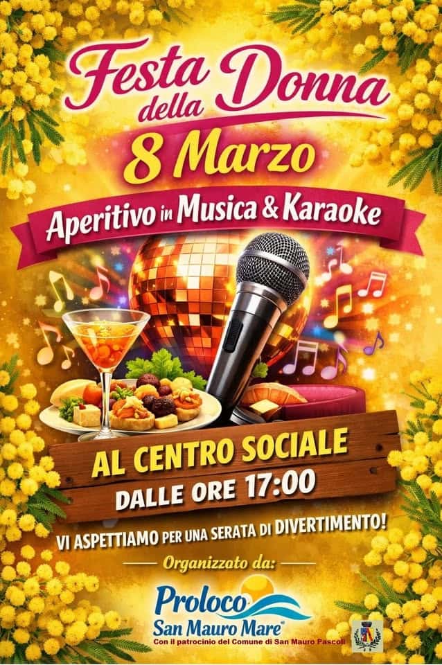 Evento Festa Della Donna – Aperitivo In Musica Locandina Festa Della Donna – Aperitivo In Musica - domenica 8 marzo ore 17:00 - 19:00