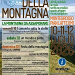 Festa della Montagna Potrebbe essere un'immagine in bianco e nero