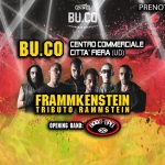 Frammkenstein (Rammstein Tribute) + Zero Six al BuCo di Udine Frammkenstein (Rammstein Tribute) Zero Six al BuCo di Udine a Martignacco il 14 marzo 2026