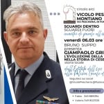 Giampaolo Grilli – L’evoluzione della Polizia Municipale nella storia di Cesena – Bruno Suppo Potrebbe essere un'immagine raffigurante il seguente testo "OLUZIONE DEL A MUNICIPALE TORIADICESENA ORIA DI CESENA to to dell'800 alla Polizia Locale del circolo arci VICOLO PESCHERIA MONTIANO ACNOOLLRA VIA PESCHERIA, FONDO AL VICOLO Rubiconda EVENTI CITTA SENAT LAYAA TtIFI ALAAATA SGUARDI DENTRO SGUARDI FUORI incentri di parele alimbrinive venerdì 06.03 ore 18 BRUNO SUPPO presenta GIAMPAOLO GRILLI L'EVOLUZIONE DELLA POLIZIA MUNICIPALE NELLA STORIA DI CESENA storia locale dafl Esttata dellspo del 2000 ala Palizia Acaлc Seguiteci sui social @VicoloPescheria @RubicondaEventi CORPO VIGILI URBANI นม datbg info prenotazioni •Fabio 345 8816194 Valeria 349 8023126 Possibilità di degustazione vini, battil battilarde, aperitivie golosità"