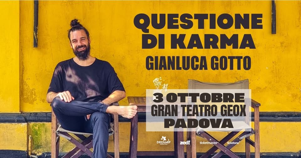 Evento Gianluca Gotto Locandina Gianluca Gotto - sabato 3 ottobre ore 21:00 - 23:00