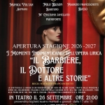 Il Barbiere, il Dottore e Altre Storie- I momenti indimenticabili dell’Opera Lirica Il Barbiere, il Dottore e Altre Storie – I momenti indimenticabili dell’Opera Lirica a Adria (RO) il 26 settembre 2026