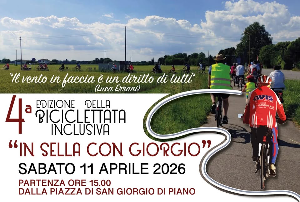 Evento In sella con Giorgio 2026 4 Locandina In sella con Giorgio 2026 4 - sabato 11 aprile ore 15:00 - 17:00