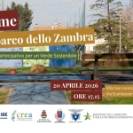 Insieme per il Parco dello Zambra: Processo Partecipativo per un Verde Sostenibile Potrebbe essere un'immagine raffigurante il seguente testo "Insieme per il parco dello Zambra Processo Partecipativo per un Verde Sostenibile 20 APRILE 2026 CNR CNRIBE IBE Istituto per BloEconomia ORE ORE17.15 17.15 Villa San Lorenzo, Via Scardassieri 47, Sesto Fiorentino のけいみ crea 로삼 adr A Pometaa LI COMUNE MUNEDI CALENZANO KHEG-VI MINISTERO DELL'AMBIENTE EDELLA DELLASICUREZZAENERGETICA DELLASICUREZER SICUREZZA ENERGETICA BSNSIS சாரிடுயதனமா"