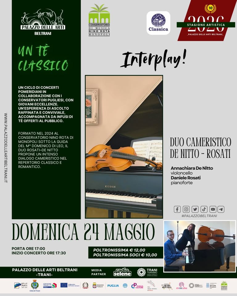 Evento Interplay! Locandina Interplay! - domenica 24 maggio ore 17:30 - 19:30