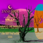 JASHÏRA presenta MILLY | AFRO HOUSE | COMMERCIAL HITS Potrebbe essere un contenuto grafico raffigurante il seguente testo "JASHİRA ETHIOPIAN ETHIOPIANVOYAGE VOYAGE MILLY AFRO HOUSE COMMERCIALHIT FROHOUSECOMMERCIALHITS HITS SABATO 28 MARZO 21.00 21.00-02.00 02.00 FREE ENTRY VIA DEL COMMERCIO 15/A VICENZA +39 337 115 0048 POWERED POWEREDD NAMUN"