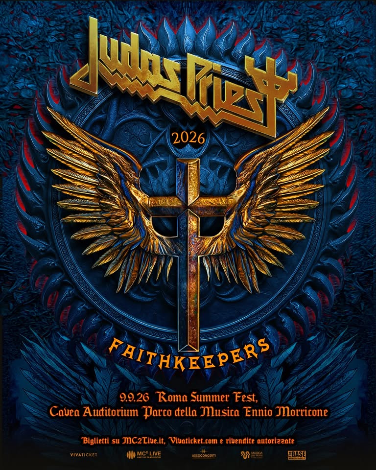 Evento JUDAS PRIEST – Roma Summer Fest Cavea – Auditorium Parco della Musica Locandina JUDAS PRIEST – Roma Summer Fest Cavea – Auditorium Parco della Musica - mercoledì 9 settembre ore 20:00 - 22:00