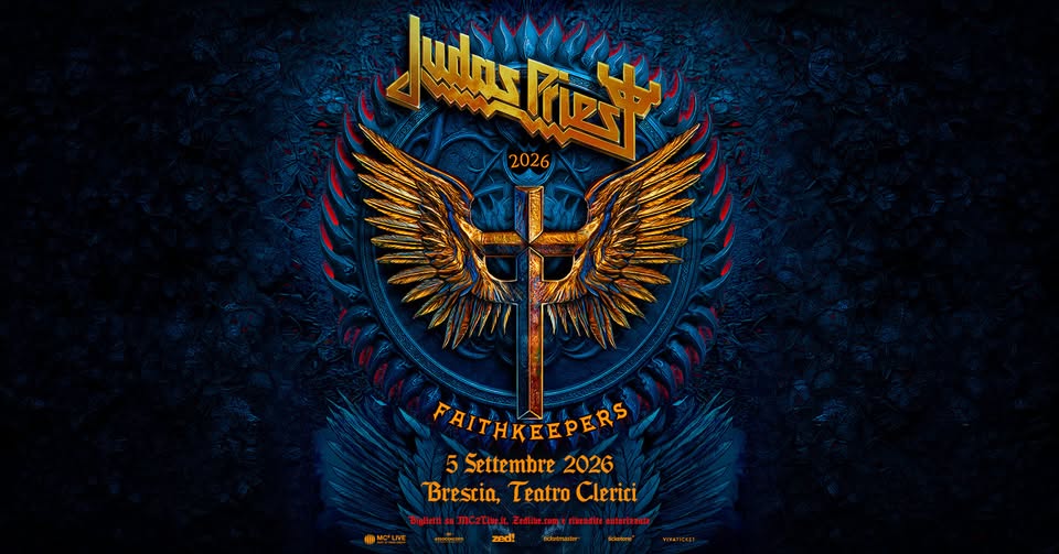Evento Judas Priest Locandina Judas Priest - sabato 5 settembre ore 21:00 - 23:00