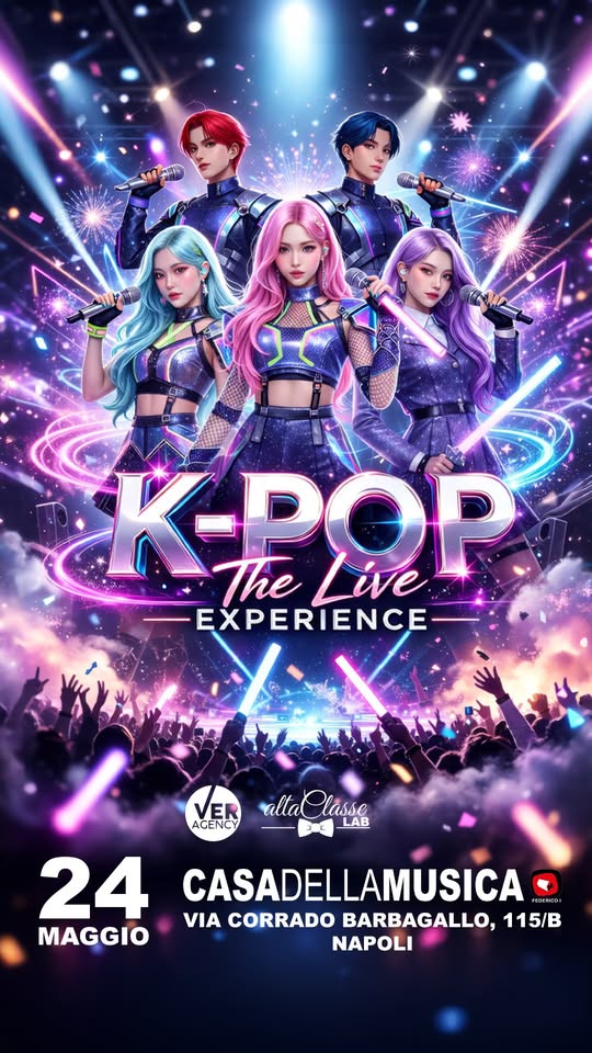 Evento K – POP – The live Experience Locandina K – POP – The live Experience - domenica 24 maggio ore 17:00 - 18:30