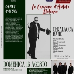 ✨ LA CANZONE D’AUTORE ITALIANA ✨ La Canzone D’autore Italiana a Trani (BT) il 16 agosto 2026