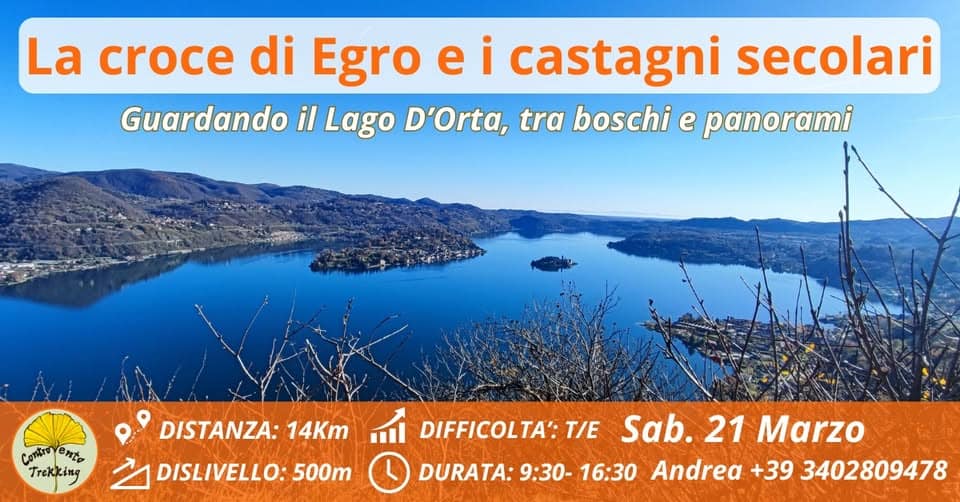 Evento La croce di Egro e i suoi castagni secolari Locandina La croce di Egro e i suoi castagni secolari - sabato 21 marzo ore 09:00 - 16:30