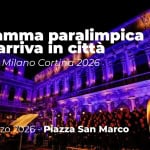 La fiamma paralimpica arriva a Venezia La fiamma paralimpica arriva a Venezia a Venezia (VE) il 4 marzo 2026