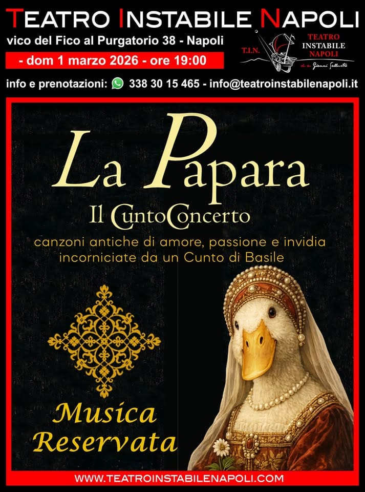 Evento La Papara Locandina La Papara - domenica 1 marzo ore 19:00 - 21:00