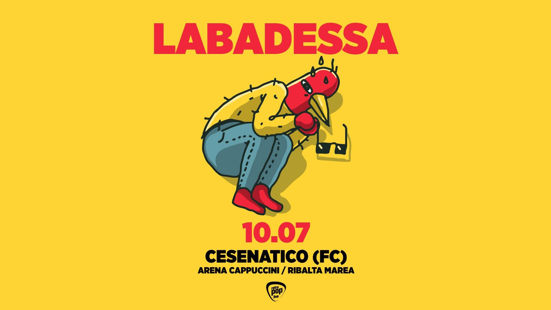 Evento Labadessa – Ribalta Marea Cesenatico Locandina Labadessa – Ribalta Marea Cesenatico - venerdì 10 luglio ore 21:00 - 23:00