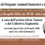 Laboratorio creativo di Origami Laboratorio creativo di Origami a Lucca (LU) il 26 aprile 2026