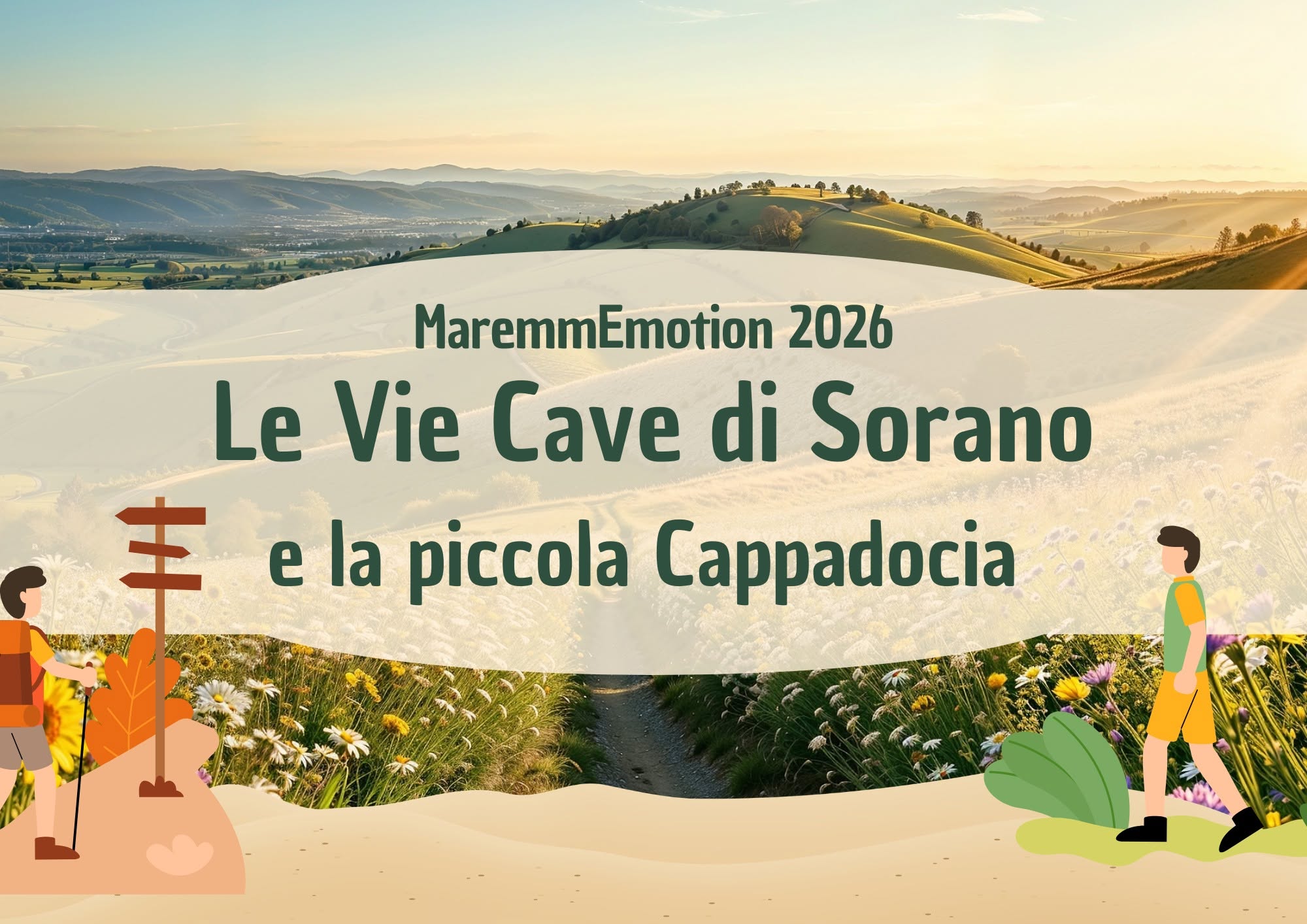 Evento Le Vie Cave di Sorano e la piccola Cappadocia Locandina Le Vie Cave di Sorano e la piccola Cappadocia - sabato 24 ottobre ore 14:00 - 16:00