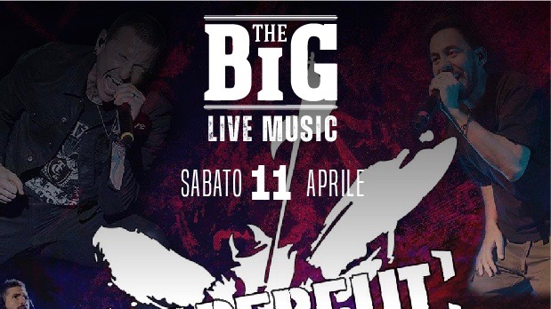 LINKIN PARK TRIBUTE BAND @The Big Vicenza Potrebbe essere un'immagine raffigurante il seguente testo "BIG THE LIVE MUSIC SABATO11APRILE APRILE SABATO 11 PALERFUT THE REAL LINKIN PARK EXPERIENCE PRENOTA IL TUO TAVOLO 379 1670391 INCOLLABORAZIONE CON BIG THE RDCK 000 FO:OG BEER HaS VROCK Budwveiser"
