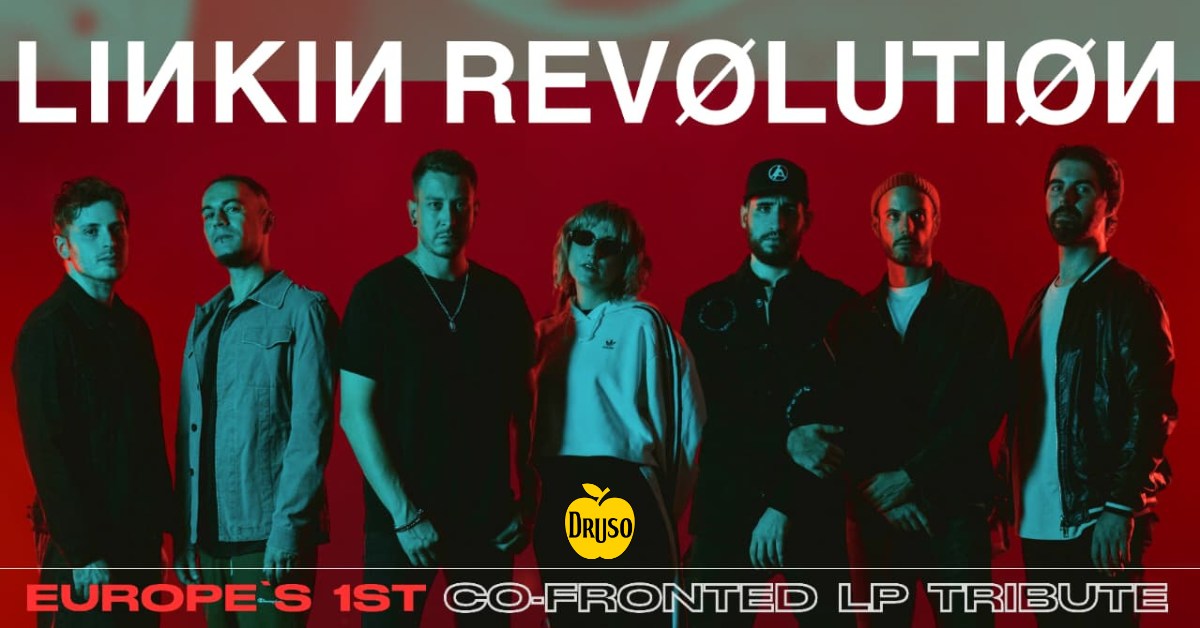 Evento LINKIN REVOLUTION Omaggio ai Linkin Park al Druso BG Locandina LINKIN REVOLUTION Omaggio ai Linkin Park al Druso BG - venerdì 3 aprile ore 22:00 - 00:00