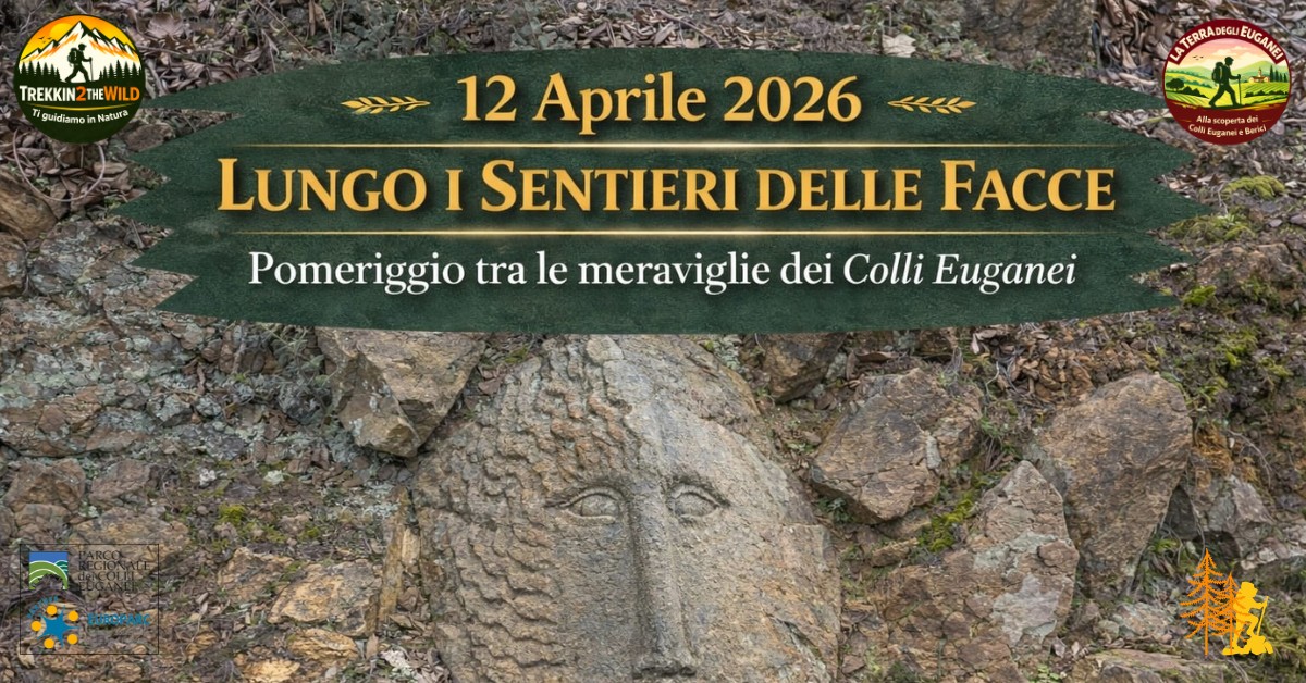 Evento Lungo il Sentiero delle Facce Locandina Lungo il Sentiero delle Facce - domenica 12 aprile ore 15:00 - 18:45