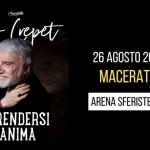 MACERATA – ARENA SFERISTERIO – PAOLO CREPET – RIPRENDERSI L’ANIMA Macerata – Arena Sferisterio – Paolo Crepet – Riprendersi L’anima a Macerata (MC) il 26 agosto 2026