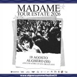 Madame @ Alguer Summer Festival, Anfiteatro “Ivan Graziani”, Alghero – 18 agosto 2026 Madame – Alguer Summer Festival, Anfiteatro “Ivan Graziani”, Alghero – 18 agosto 2026 a Alghero (SS) il 18 agosto 2026