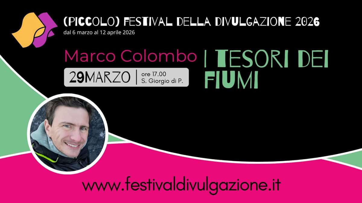 Evento Marco Colombo I tesori dei fiumi Locandina Marco Colombo I tesori dei fiumi - domenica 29 marzo ore 17:00 - 19:00