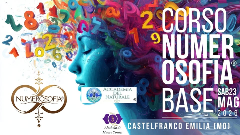 Evento (Numerologia Base a Castelfranco Emilia (Mo) Locandina (Numerologia Base a Castelfranco Emilia (Mo) - sabato 23 maggio ore 09:00 - 18:30