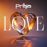 Opening Praja Gallipoli Potrebbe essere un'immagine raffigurante cuore e il seguente testo "Preja GALLIPOLI LOVE LC ONE L L3CAFARDLE FARIDLE OPENING OPENINGPARTY PARTY 13.06.2026 .2026 TicketSms TicketSms"