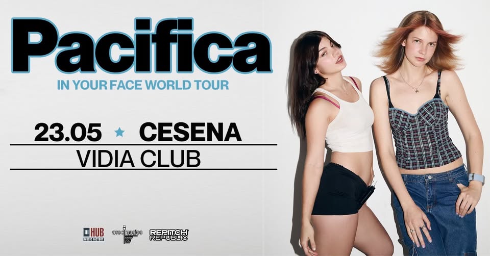Pacifica ・ Vidia Club, Cesena Potrebbe essere un'immagine raffigurante testo