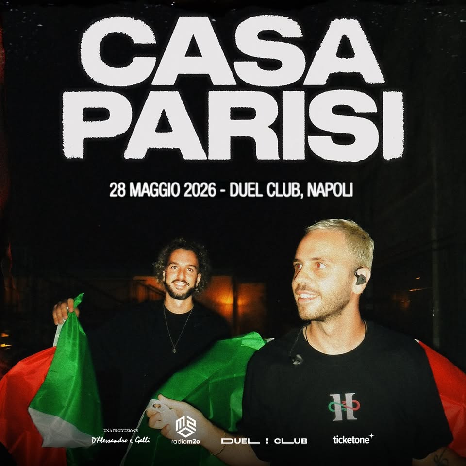 Evento Parisi Locandina Parisi - giovedì 28 maggio ore 21:00 - 23:00
