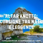 PASQUETTA tra NATURA e LEGGENDE: l’ALTAR KNOTTO E L’ALTA KUGELA 🥾☘️🐣 Potrebbe essere un'immagine raffigurante il seguente testo "ALTAR KPTTO: ESCURSIONE TRA NATURA ELEGGENDE 6APRILE 2026 ORE 9:00 -ALTOPIANO DFASIAGOE DEI -CAPILEZE.ER./OSBSR 7 COMUNI"