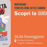 Passeggiata con letture della guida “Terre del Reno, Setta e Sambro”| 26 Aprile 2026 Passeggiata con letture della guida “Terre del Reno, Setta e Sambro” 26 Aprile 2026 a Pian di Venola (BO) il 26 aprile 2026