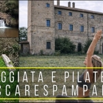 Passeggiata e Pilates a Roccarespampani Potrebbe essere un'immagine raffigurante il seguente testo "PASSEGGIATA E PILATES S A ROCCARESPAMPANI A N Raccarespampari Escursioni تیمر"