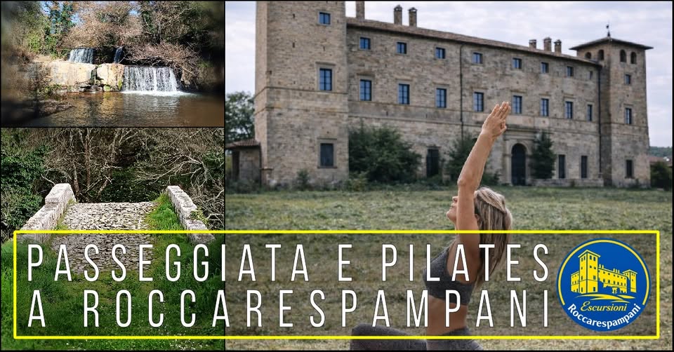 Evento Passeggiata e Pilates a Roccarespampani Locandina Passeggiata e Pilates a Roccarespampani - sabato 28 marzo ore 10:00 - 12:00