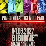 Pinguini Tattici Nucleari – Data zero 2027 Nessuna descrizione della foto disponibile.