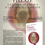 Presentazione saggio #Firenze la #Qabbalah #Ebraica e la #Femminile #Sapienza Presentazione saggio Firenze la Qabbalah Ebraica e la Femminile Sapienza a Firenze (FI) il 28 marzo 2026