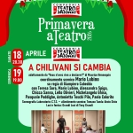 PRIMAVERA A TEATRO ” A CHILIVANI SI CAMBIA” di Maurice Hennequin Potrebbe essere un'immagine raffigurante testo