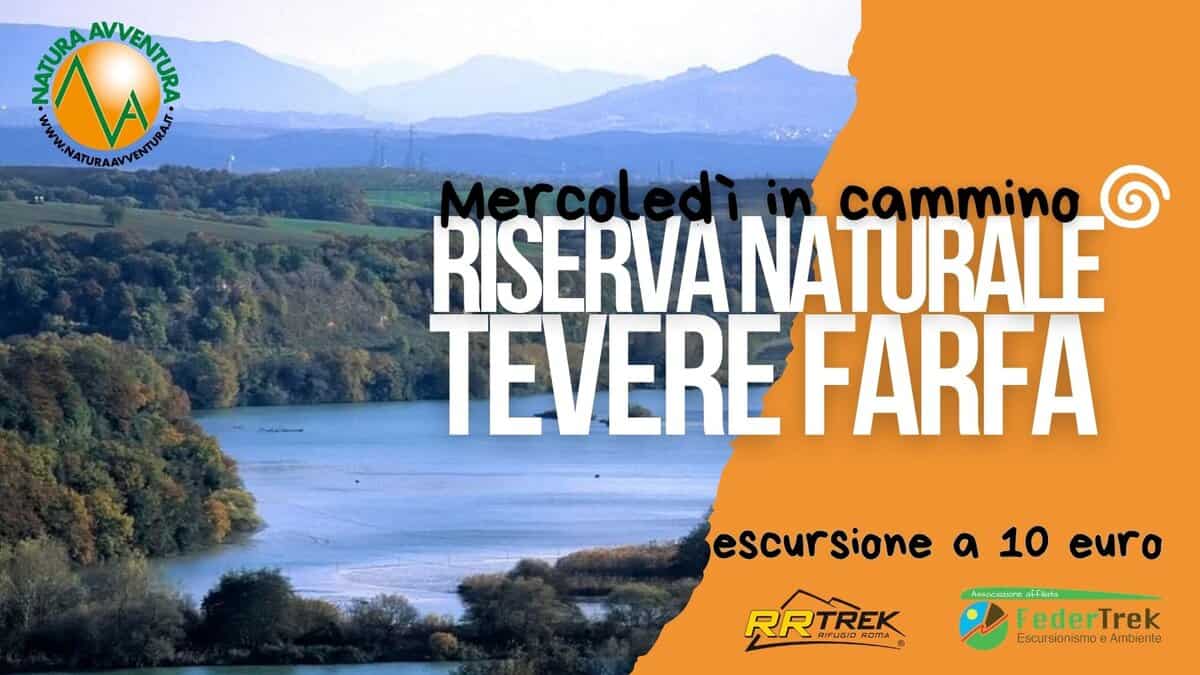 RISERVA NATURALE NAZZANO TEVERE-FARFA Potrebbe essere un'immagine raffigurante testo