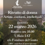 Ritratto di donna. Artiste, cantanti, intellettuali Ritratto di donna. Artiste, cantanti, intellettuali a Pieve di Soligo (TV) il 22 marzo 2026