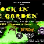 💢ROCK IN THE GARDEN V💢 Rock In The Garden V a Caltrano (VI) il 26 giugno - 28 giugno 2026