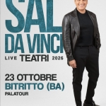Sal da Vinci Sal da Vinci a Bitritto (BA) il 23 ottobre 2026