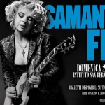 Samantha Fish – Chiari Music Festival by ADMR Potrebbe essere un'immagine raffigurante chitarra e testo