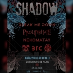 SHADOW – MAGAZZINI GENERALI MILANO Potrebbe essere un contenuto grafico raffigurante testo