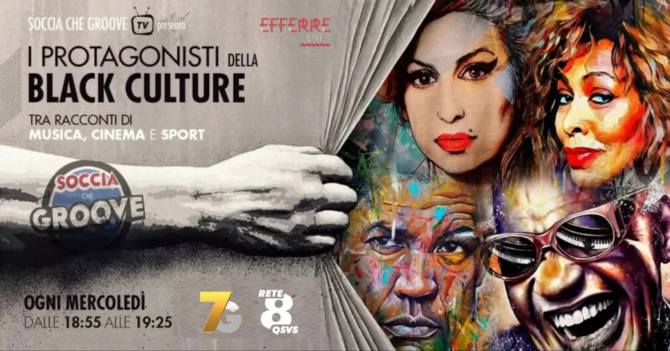 Evento Soccia che Groove Tivù by Efferre Live su 7Gold e Rete 8 Locandina Soccia che Groove Tivù by Efferre Live su 7Gold e Rete 8 - da mercoledì 4 febbraio - mercoledì 29 luglio 2026 ore 18:55 ore 19:30