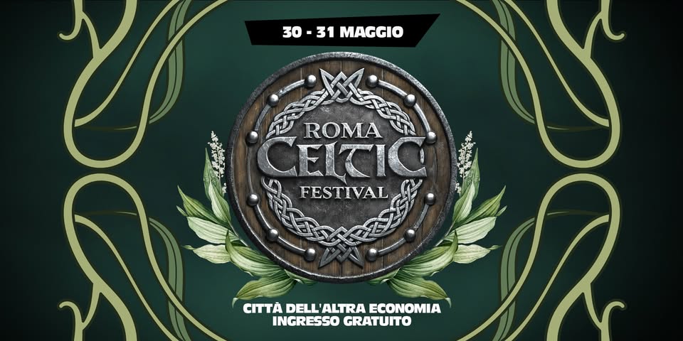 ST.PATRICK’S DAY – ROMA 2026 Potrebbe essere un'immagine raffigurante testo