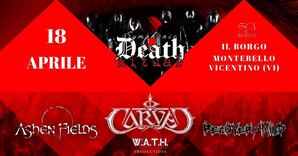 Evento Symphonic Death Ritual – Carved guests – Il Borgo Locandina Symphonic Death Ritual – Carved guests – Il Borgo - sabato 18 aprile ore 21:00 - 23:00
