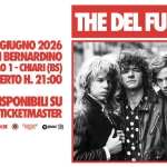 The Del Fuegos – Chiari Music Festival by ADMR Potrebbe essere un'immagine raffigurante il seguente testo "THE DEL FUEGOS VENERDÌ 12 GIUGNO 2026 ISTITUTO SAN BERNARDINO VIA PALAZZOLO 1 CHIARI (BS) INIZIO CONCERTO H. 21:00 BIGLIETTI لال DISPONIBILI SU ΙΣΚΕΤΟΝΕΙ E TICKETMASTER ADIL BUSGADEO RocK CHARIMUSIC وووتت 上地 "HBO ಬ್ರನದಸಾ ី"