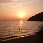 Tramonto a Cala Violina. Tramonto a Cala Violina. a Puntone di Scarlino (GR) il 22 agosto 2026