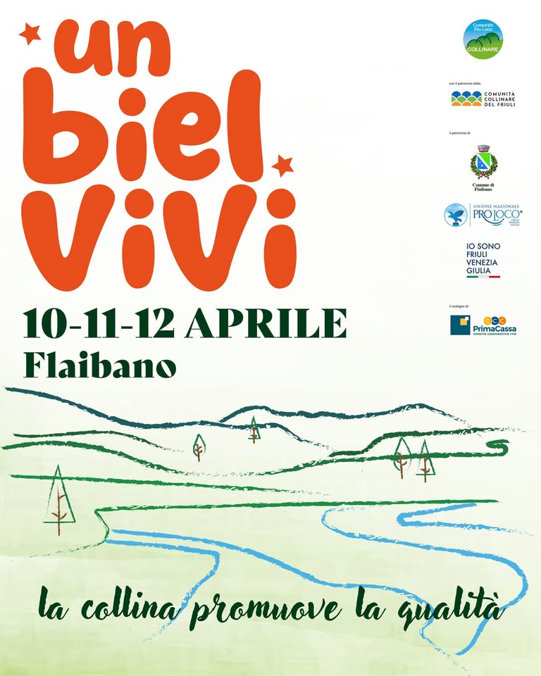 ⭑ UN BIEL VIVI ⭑ 2026 🚩 La Collina Promuove la Qualità Potrebbe essere un disegno raffigurante testo